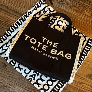 Marc Jacobs Black and White Tote Bag